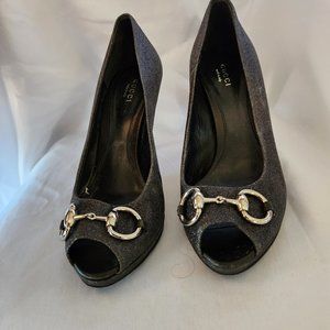 Black pumps size 38